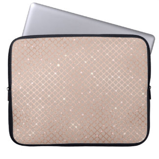 Herbst-Gold-Blätter: Blumenmuster Laptopschutzhülle