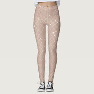 Herbst-Gold-Blätter: Blumenmuster Leggings