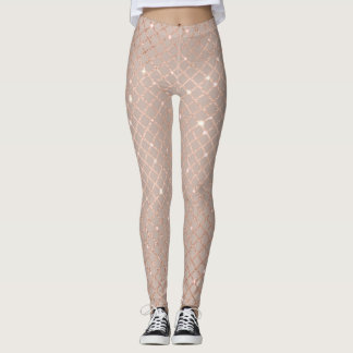 Herbst-Gold-Blätter: Blumenmuster Leggings