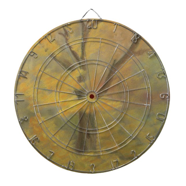 Herbst Gold Dartscheibe (vorne)