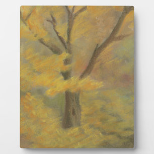 Herbst Gold Fotoplatte