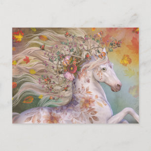 Herbst-Gold-Postkarte Postkarte