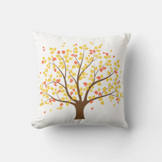 Herbst-Goldbaum-Pillow Kissen
