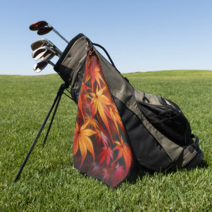 Herbst Golfhandtuch