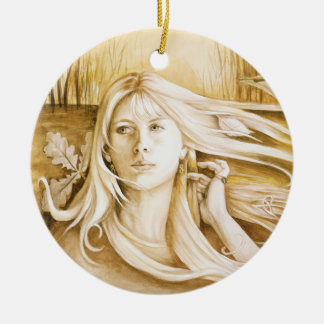 "Herbst-" Göttin-Verzierung/Anhänger Keramik Ornament