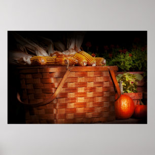 Herbst - Gourd - Frischmais Poster