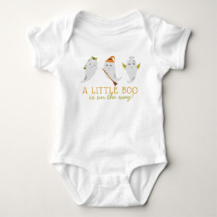 Herbst-Halloween-Ankündigung der Schwangerschaft d Baby Strampler