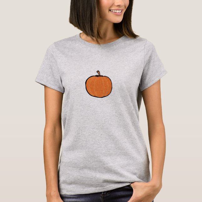 Herbst/Halloween-Damen-T - Shirt (Vorderseite)
