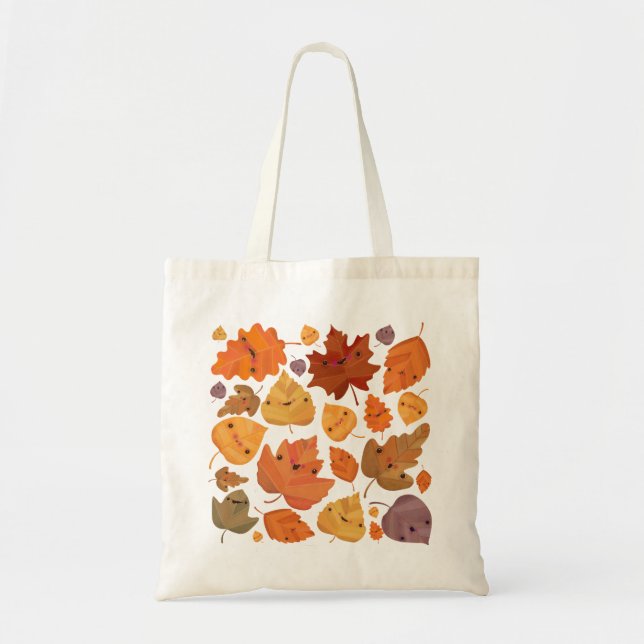 Herbst Halloween Erntedank Niedlich Tragetasche (Vorne)