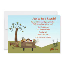 Herbst Hayride, Wagen, Kinder