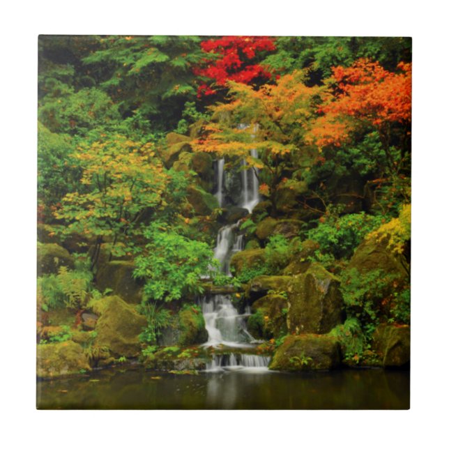Herbst, Heavenly Falls Fliese (Vorderseite)