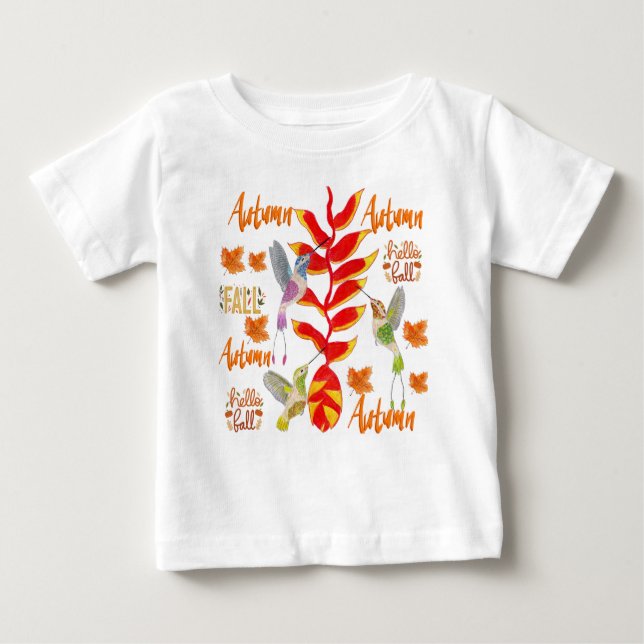 Herbst/Herbst Baby T-shirt (Vorderseite)