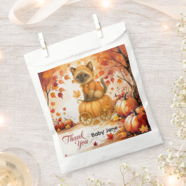 Herbst Herbst Babydusche für Katzenliebhaber Geschenktütchen