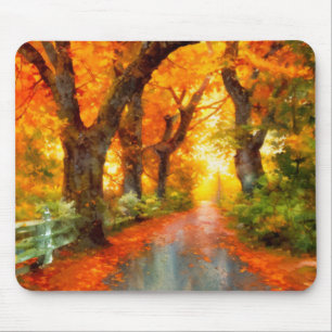 Herbst/Herbst/Blätter/Art Mousepad