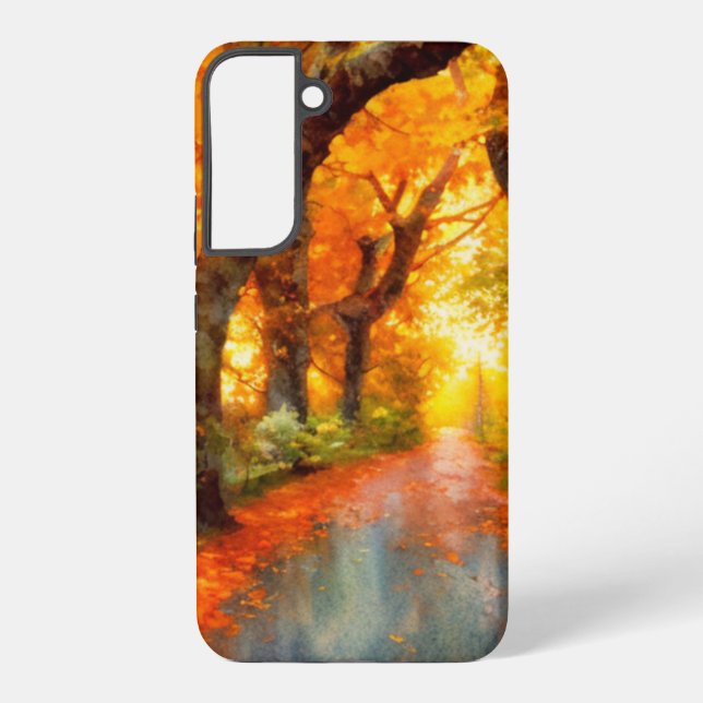 Herbst/Herbst/Blätter/Art Samsung Galaxy Hülle (Rückseite)