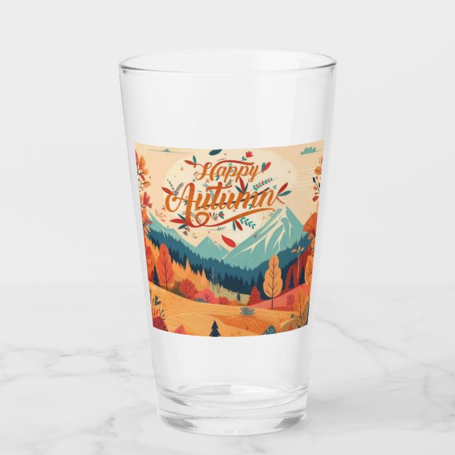 Herbst/Herbst/Blätter/farbig Glas (Vorderseite)