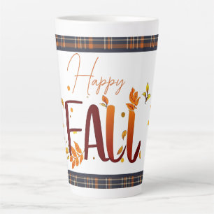 Herbst/Herbst/Blätter/kariert Milchtasse
