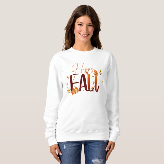 Herbst/Herbst/Blätter Sweatshirt (Vorne ganz)