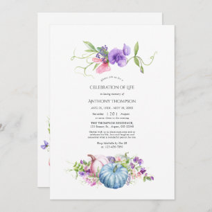 Herbst - Herbst Blütenfeier zum Foto Leben Einladung