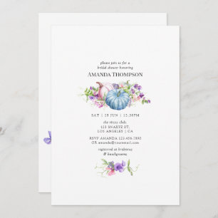 Herbst/Herbst Brautparty Einladung