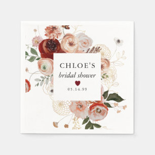 Herbst Herbst Brautparty Napkins Serviette