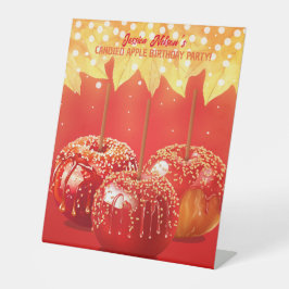 Herbst Herbst Canded Apple Party Sockelschild