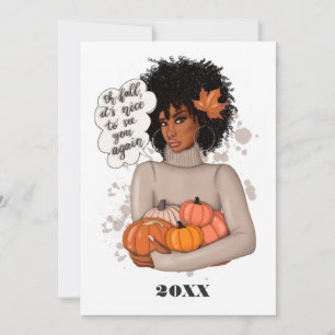 Herbst - Herbst Erntedank Gruß Feiertagskarte