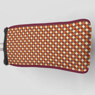 Herbst/Herbst Gingham-Muster Golf Headcover