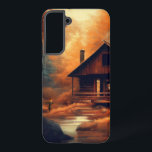 Herbst/Herbst/Halloween/rustikale Malerei Samsung Galaxy Hülle<br><div class="desc">mit einem Hauch von Halbblut fallen</div>