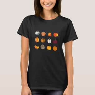 Herbst Herbst kommt Lieber Kürbis Ahornblatt Tr T-Shirt