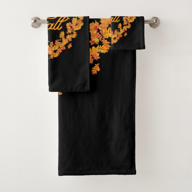 Herbst Herbst Leaves Badetuch Set (Insitu)