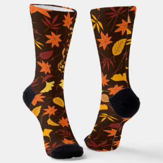 Herbst Herbst Leaves Design Art Socken