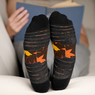 Herbst Herbst Leaves Design Art Socken
