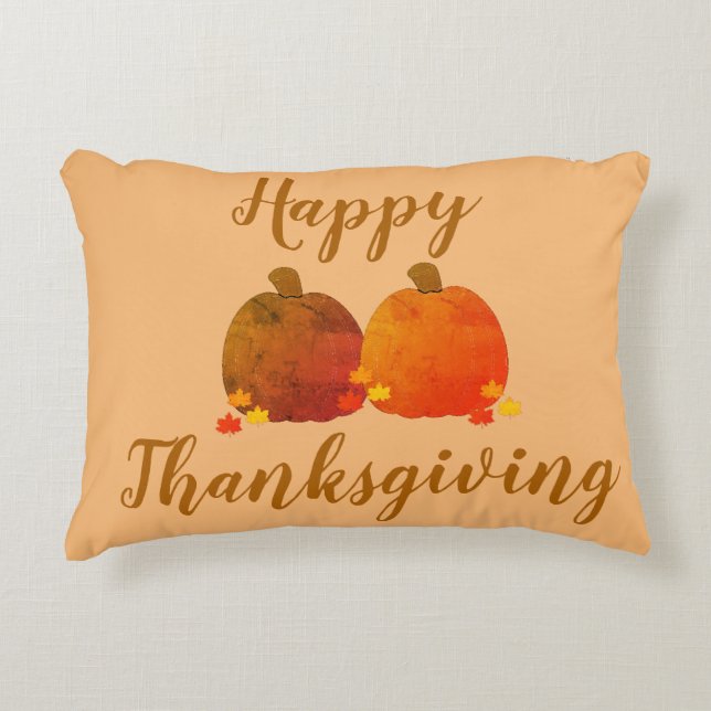 Herbst/Herbst/Pumpkin/Erntedank Dekokissen (Vorderseite)