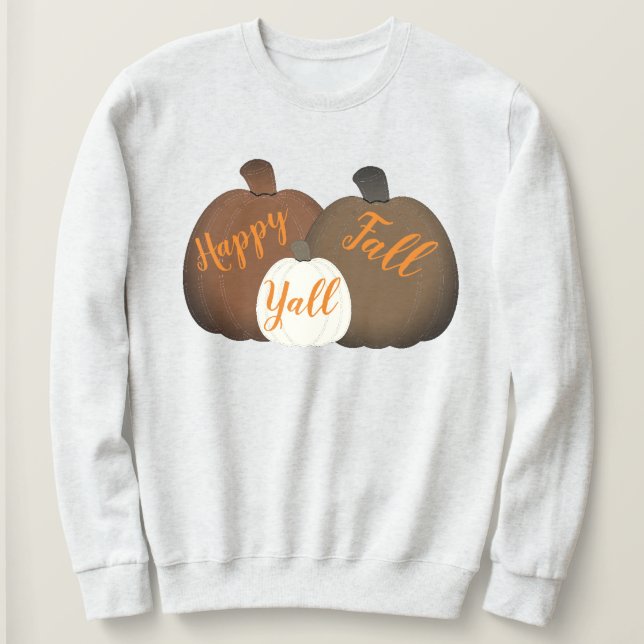 Herbst/Herbst/Pumpkin Sweatshirt (Design vorne)