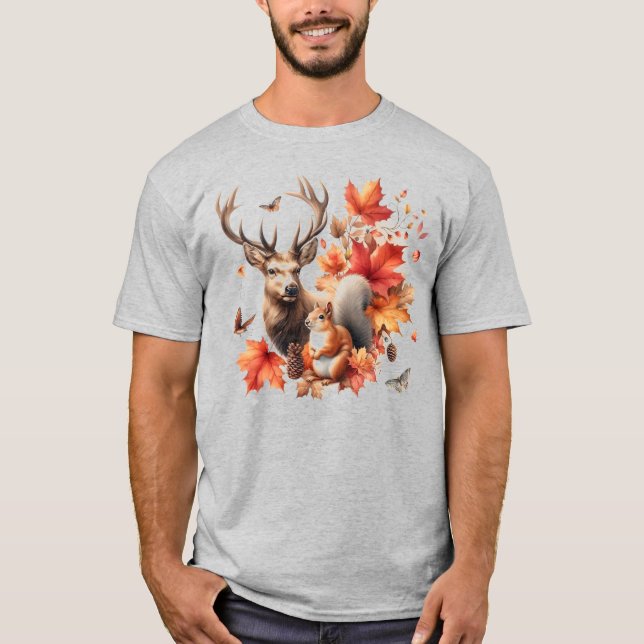 Herbst-Herbst-Saison T-Shirt (Vorderseite)