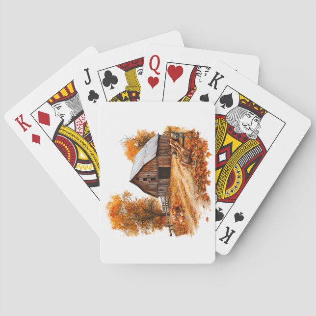 Herbst/Herbst Spielkarten (Rückseite)