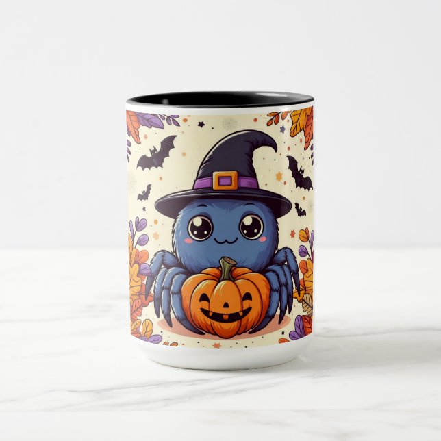 Herbst/Herbst/Spinne/Hexe/Halloween Tasse (Zentrum)
