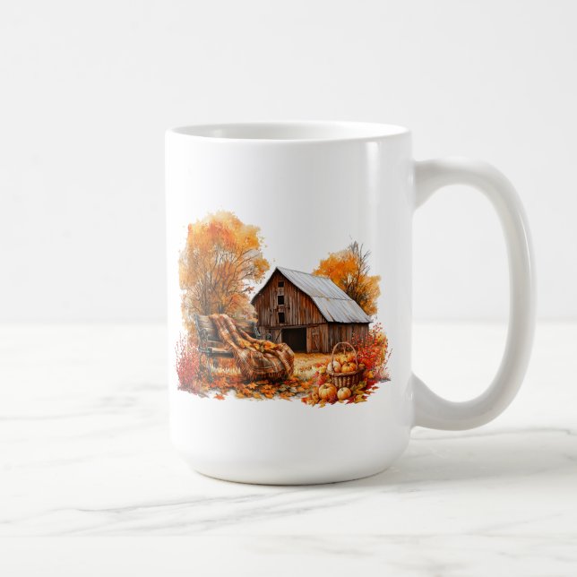 Herbst/Herbst-Tasse Kaffeetasse (Rechts)