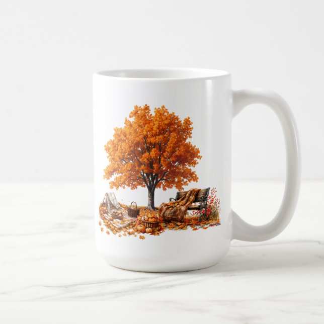 Herbst/Herbst-Tasse Kaffeetasse (Rechts)