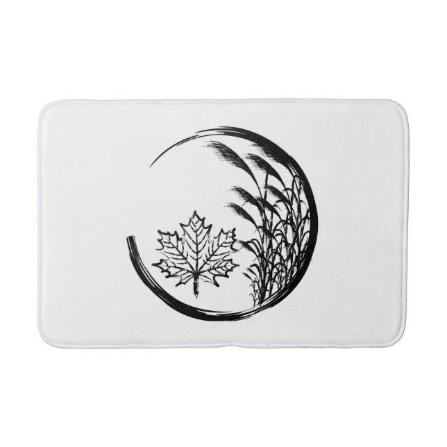 Herbst/Herbst-Wappen Badematte (Vorderseite)