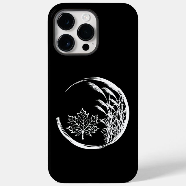 Herbst/Herbst-Wappen Case-Mate iPhone Hülle (Rückseite)