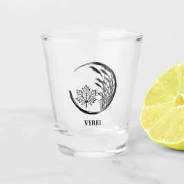 Herbst/Herbst-Wappen Schnapsglas