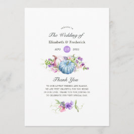 Herbst - Herbstblütenhochzeit Programm