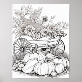Herbst/Herbstfarben Poster