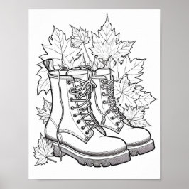 Herbst/Herbstfarben Poster