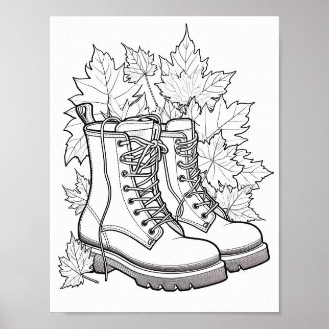 Herbst/Herbstfarben Poster (Vorne)