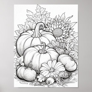 Herbst/Herbstfarben Poster