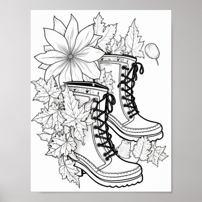 Herbst/Herbstfarben Poster (Vorne)