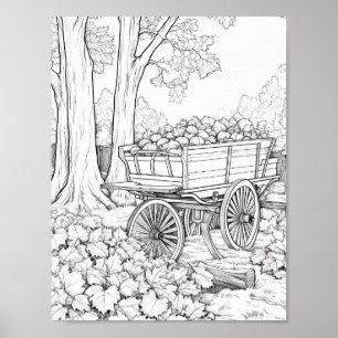Herbst/Herbstfarben Poster